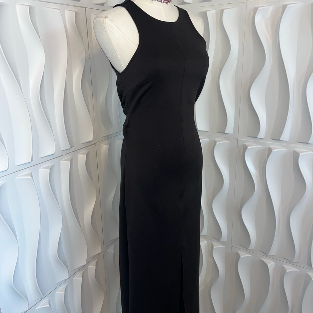 Zara Bodycon Black Sleeveless Dress - Picture 2 of 5